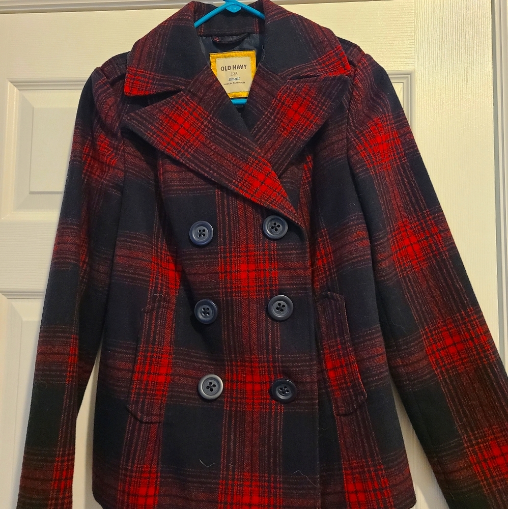 Plaid coat